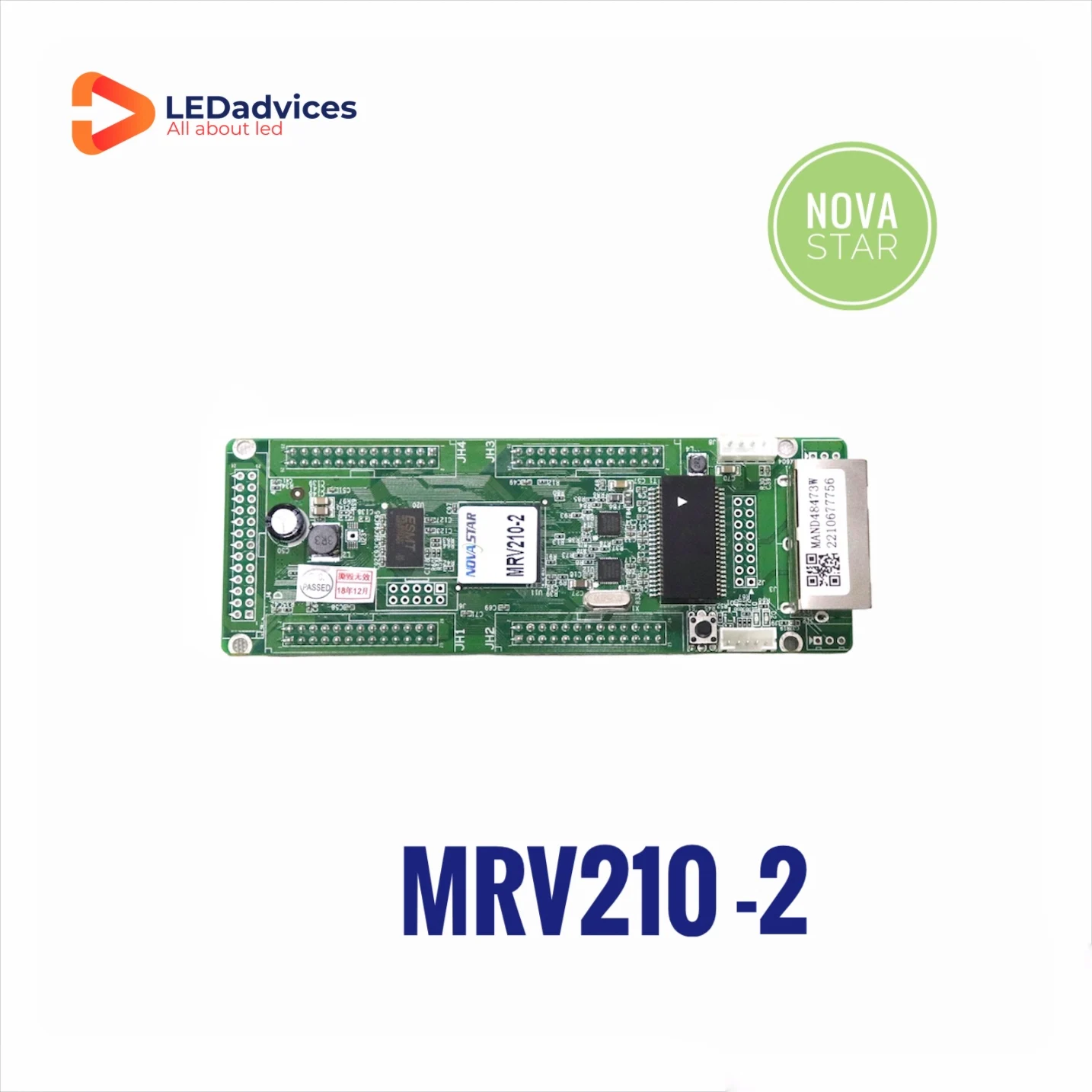 Novastar MRV210-4 Receiving MRV210 Series Card For LED Screen 3D Function Rental Outdoor Indoor Display Wall Maintenance