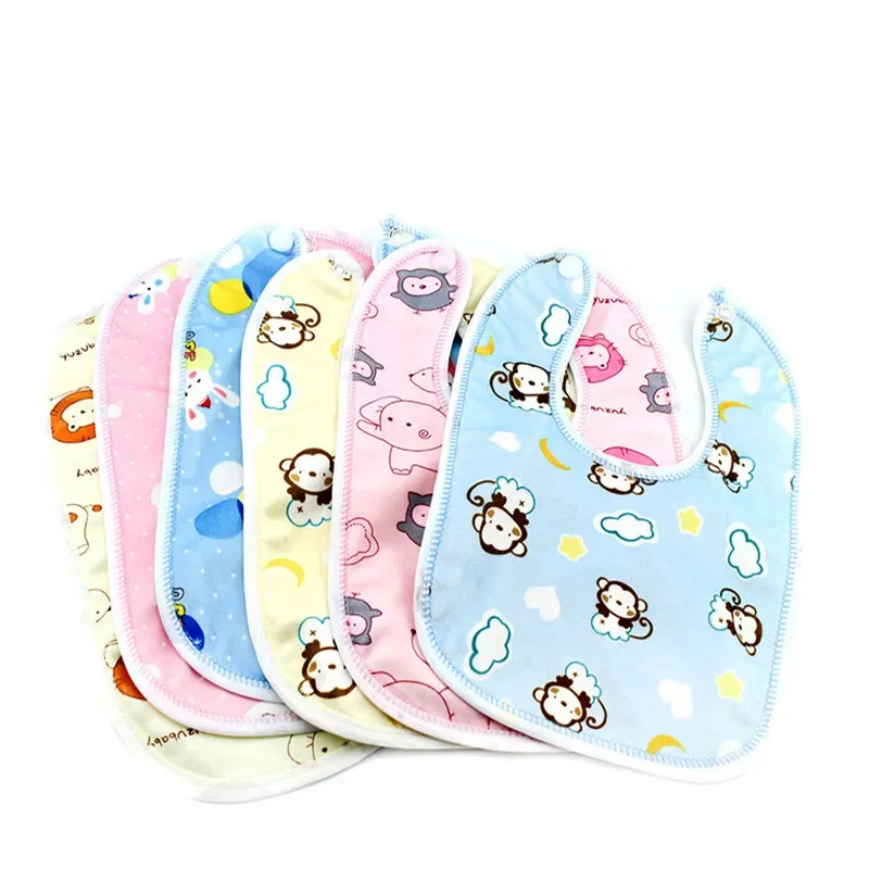 

3Pc/Lot Baby Bibs Bandana Waterproof 100% Cotton High Quality Babadores Burp Saliva Towel Cartoon Boys Girls Accessories Clothin