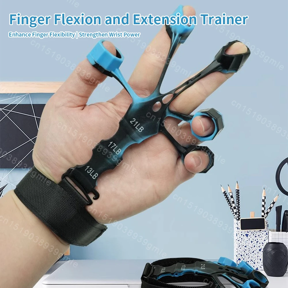Finger Trainerad Weights Restoring Hand Trainer Expander for The Hand Finger Exercise Tool Men Game Train Hand Finger Gripper 2