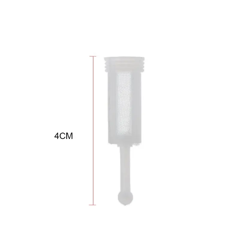 

10x/Set Filters 11mm Total Length Convenient Feed Paint Strainers Fine Mesh Adapted to Most Solvents