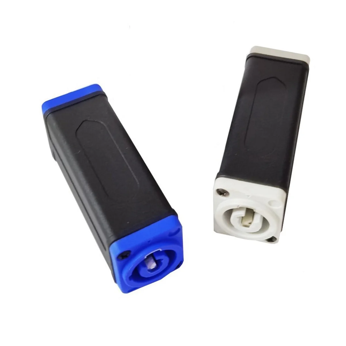 N145R 슈퍼 LED 파워콘 AC 커플러 어댑터 익스텐더 커넥터 고품질 스피콘 패널 마운트 스트레이트 어댑터 블루 투 화이트