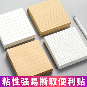 1PC Ins Kawaii Notes forte appiccicosità taccuino vuoto quaderno orizzontale coreano carino nota carta accessori per ufficio