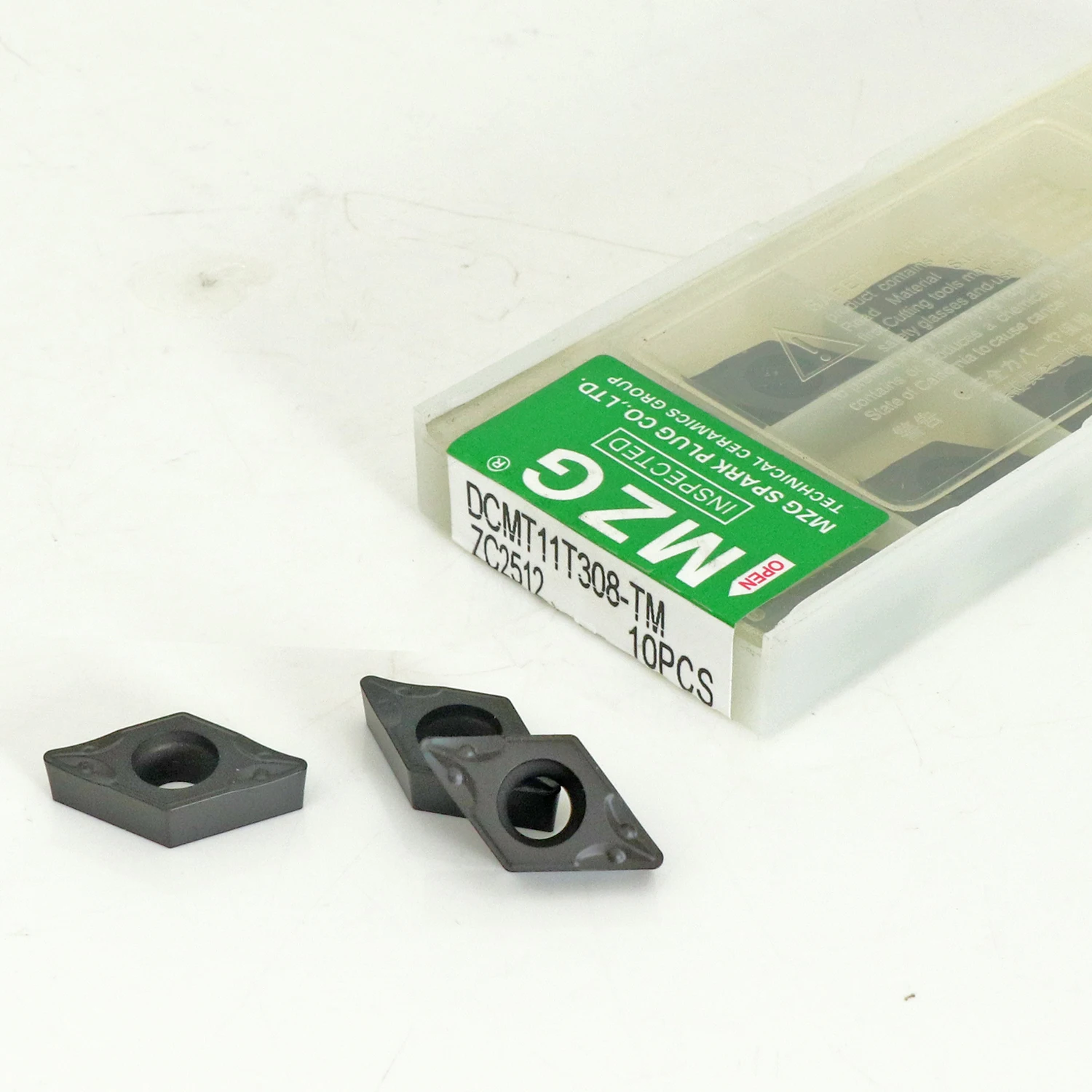 Tmilst cmc 2件 オーダーページ 1101 MZG 10pcs DCMT 11T304 11T308 TM ZC32S CNC Lathe Turning Boring