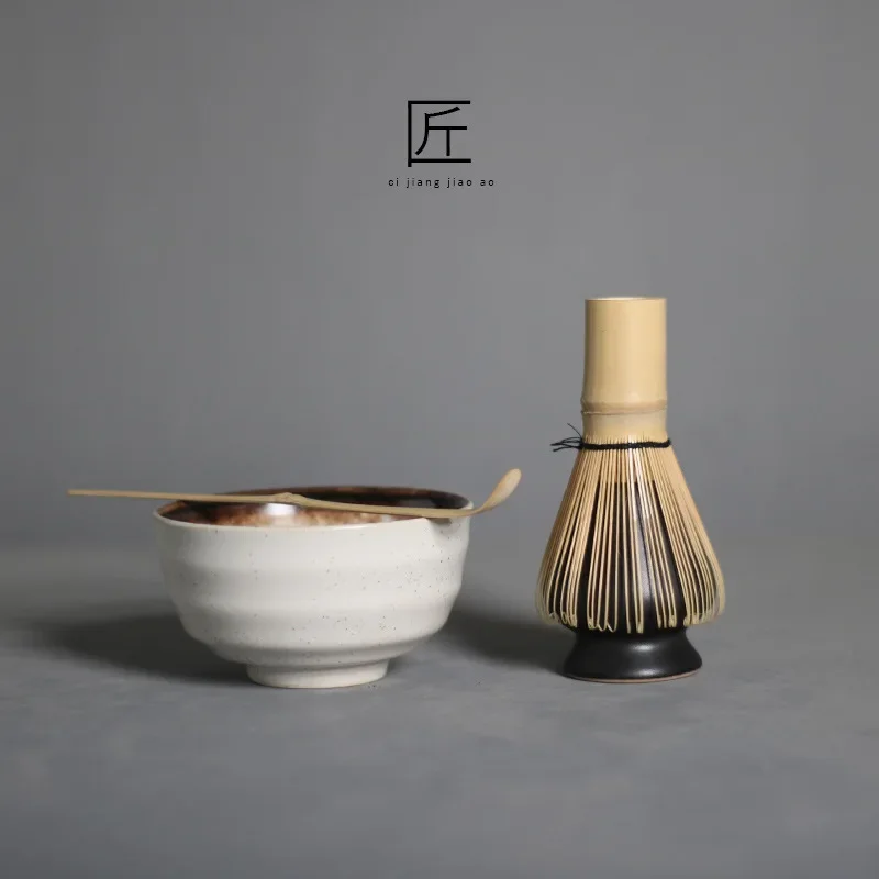 1/4pcs chinese Matcha Set Safe Bamboo Whisk Teaspoon Tea Sets Indoor Beverage Shop Tea-making Tools Accessories business gift