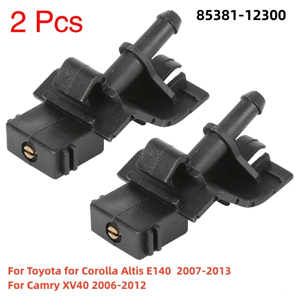 

2pcs Windshield Washer Nozzle Spray 8538112300 For Toyota For Corolla Altis E140 2007-2013 For Camry XV40 2006-2012 Car Accesso