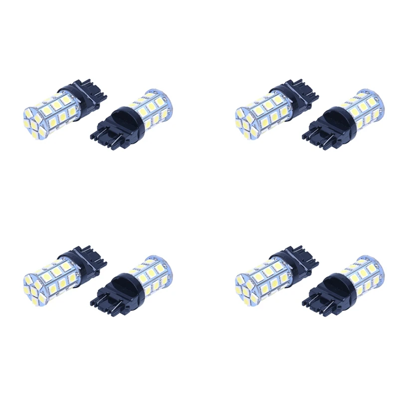 

8X T25 W21/5 W 3157 7443 XENON White 27 5050 SMD стандартная лампа 12 В лампа для автомобиля