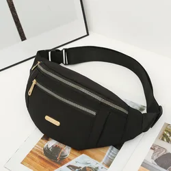 Stylish Lightweight Unisex Fanny Pack (Black)