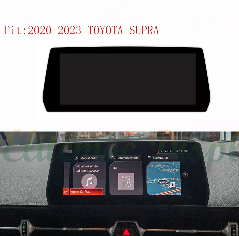 토요타 수프라/GR 수프라 A90 A91 2020-2024 LCD 디스플레이 터치스크린 센터 콘솔 시스템 인포테인먼트 라디오 내비게이션