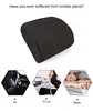 Office Seat Lumbar Support Memory Sponge Lumbar Cushion Slow Rebound Car Cushion Relieves Low Back Pain Breathable Lumbar Pillow 5