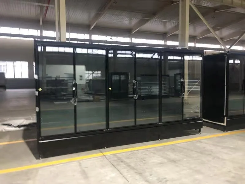 2024 Hot Sale China Supermarket Refrigerator and Freezer Commercial Display Cooler Fridge With Glass Door - Image 3