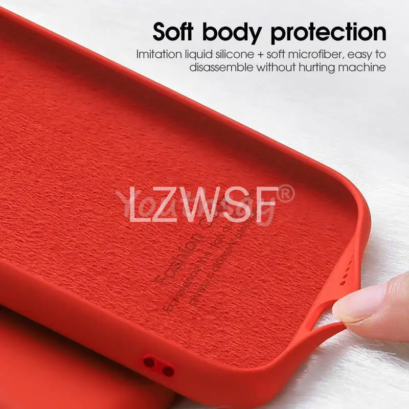 Premium Liquid Silicone Case - Soft Protective Cover