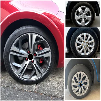 20Pcs 17/19/21mm Car Wheel Nut Caps Protection Covers Caps Anti-Rust Auto Hub Screw Cover Car Tyre Nut Bolt Exterior Decoration 1
