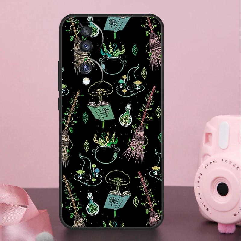 Occult Witchcraft Moon Gothic Witch Phone Case Cover