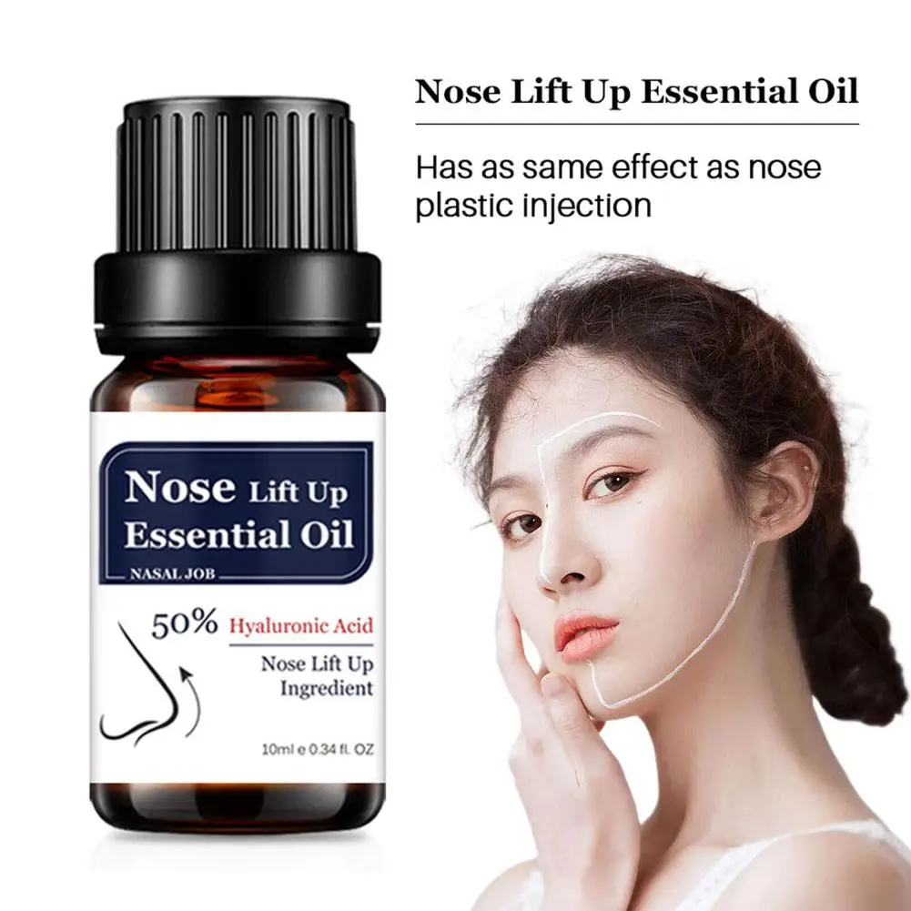 

Nose Massage Essential Oil Up Heighten Rhinoplasty Firming For Moisturizing Nose Serum Reshape Natural Face Beauty Care Pro B7g3