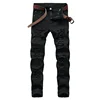Men's White Jeans Fashion Hip Hop Ripped Skinny Men Denim Trousers Slim Fit Stretch Distressed Zip Men Jean Pants High Quality 3