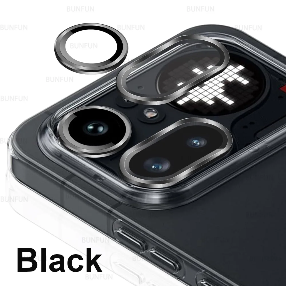 Premium Camera Lens Protector with Alloy Ring Frame for Smartphones - 5G HD Accessory
