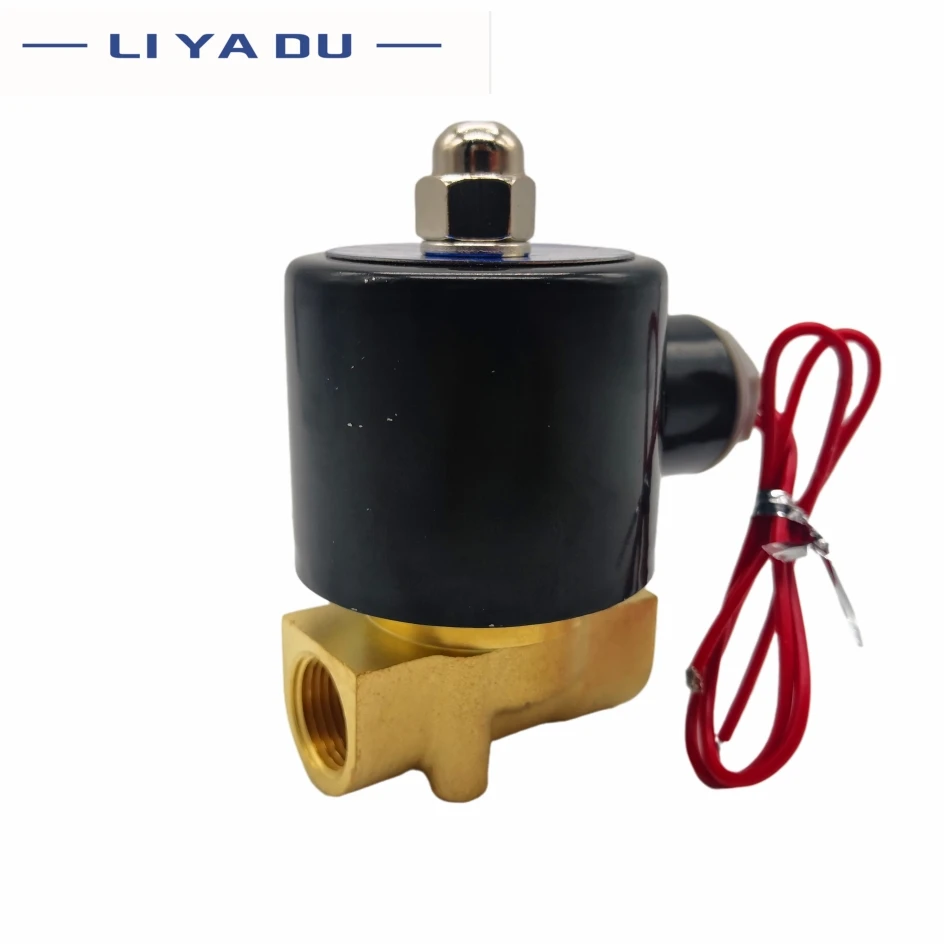 Solenoid Valve normally closed brass DN06/08/10/15/20/25 1/4