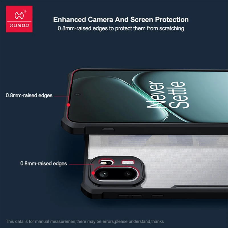 Enhanced Shockproof XUNDD Airbag Case with Laser Pattern & Camera Protection