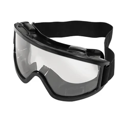 Anti - Splash Dust - Proof Safety Goggles with Adjustable Fit (Black)