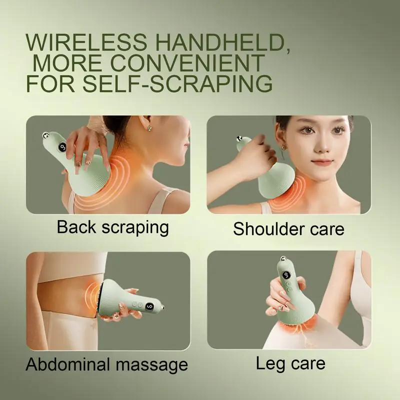 허벅지 용 셀룰라이트 마사지 휴대용 바디 쉐이핑 기계 셀룰라이트 마사지 도구 휴대용 마사지 충전식 부항 장치