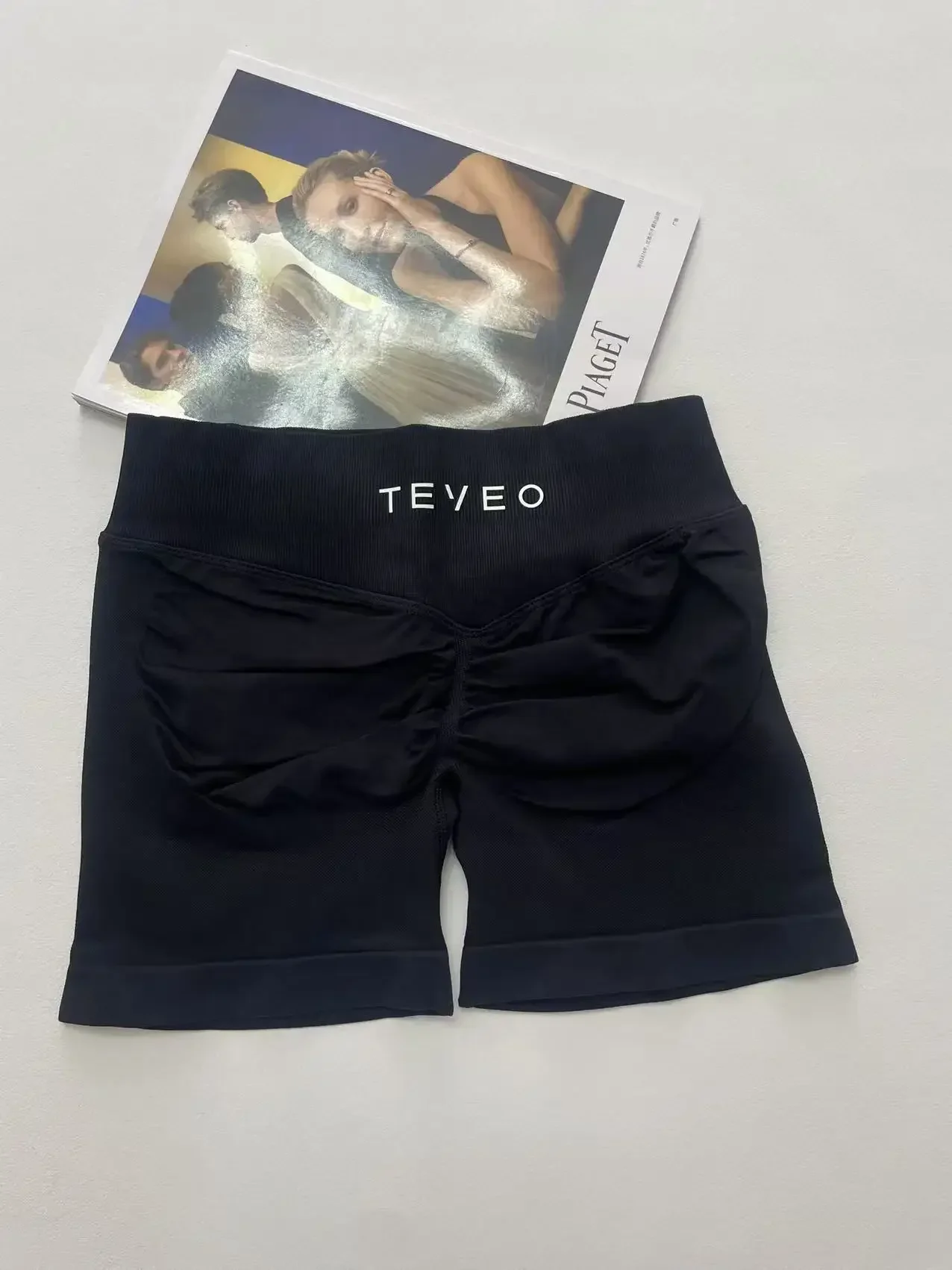 Teveo Women's Gym Butt Lifting Seamless Scrunch Butt Lifting Shorts Tummy Control Ruched Booty Yoga Short Sports Outdoors Sports Shorts Running Shorts Yoga Shorts Workout Shorts Seamless Shorts