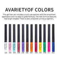 Handaiyan Eyeliner Pen Waterproof Matte Liquid Color Eye Liner set - Image 4