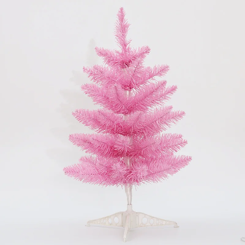 Artificial Christmas Pine Tree 45/60cm Christmas Stand Xmas Tree Decoration New Year Gift christmas tree ornaments mini christmas tree 1PC