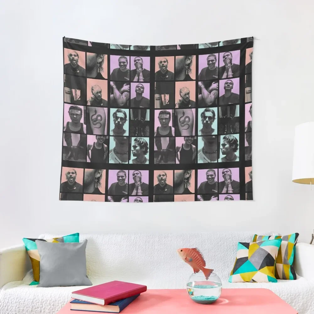 

5 sos Photobooth picture Tapestry Korean Room Decor Decor For Bedroom Tapestry
