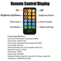 G40 Smart Outdoor DIY LED String Lights Remote Control Lights Bulbs for Patio Garden Outside Backyard Christmas decoration - Image 6