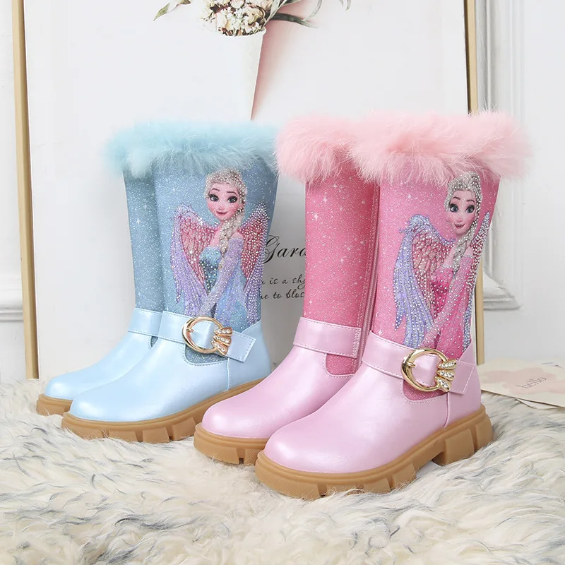 Niña Botas De Elsa Frozen Botas Frozen Disney Botas Frozen Disney