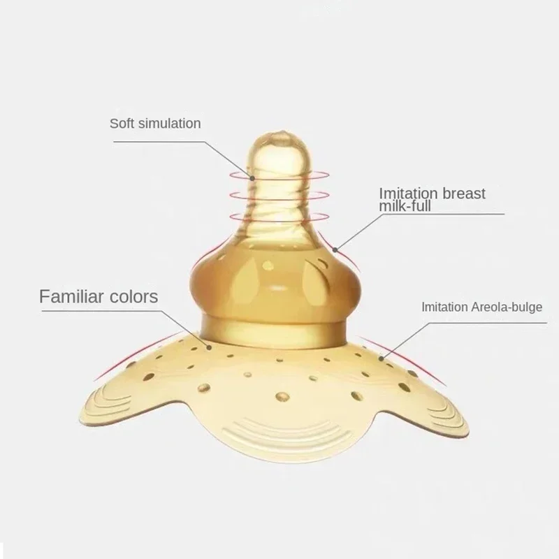 Haakaa Silicone Nipple Shields 2-pk (18 mm)