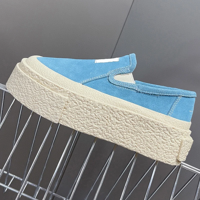 

New Arrivals Women Casual sports Shoes Spring Autumn Synthetic Round Toe Thick Bottom Design Versatile Ladies Single Shoes