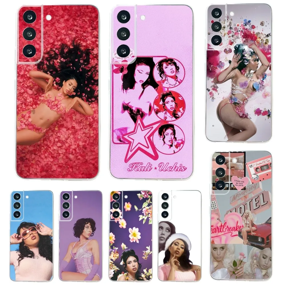 Чехол для телефона Singer Kali U-uchi для Samsung Galaxy A71,70,52,51,40,31,A50,30S,21S,Note20ultra прозрачный чехол
