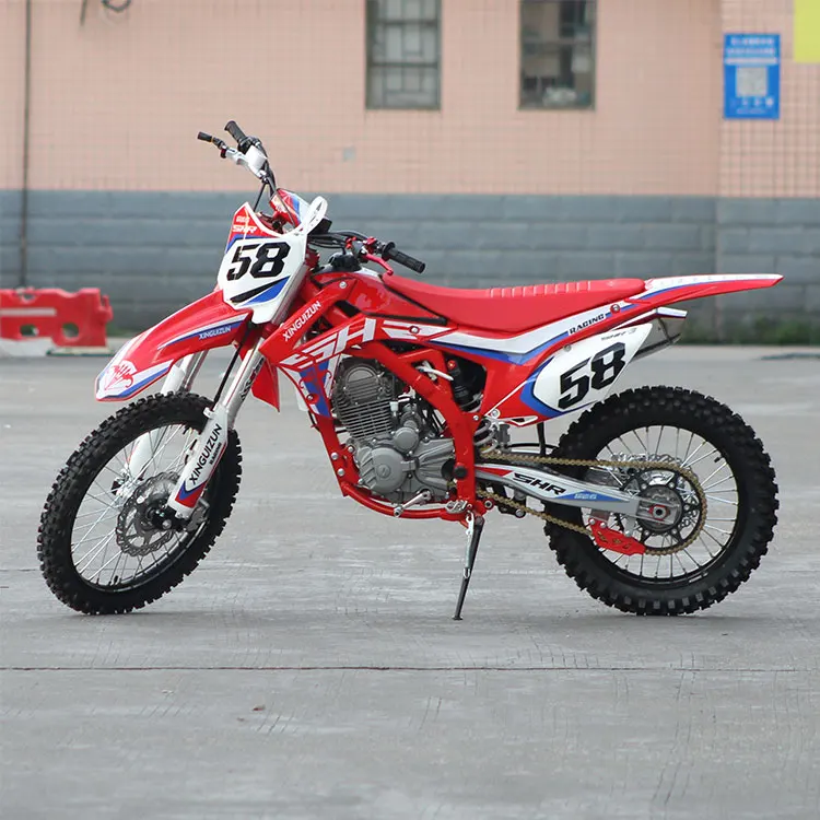 A Buon Mercato Trasmissione A Catena 4 Tempi Raffreddato Ad Aria Motore Fuoristrada Dirt Bike Moto Enduro Moto 250Cc