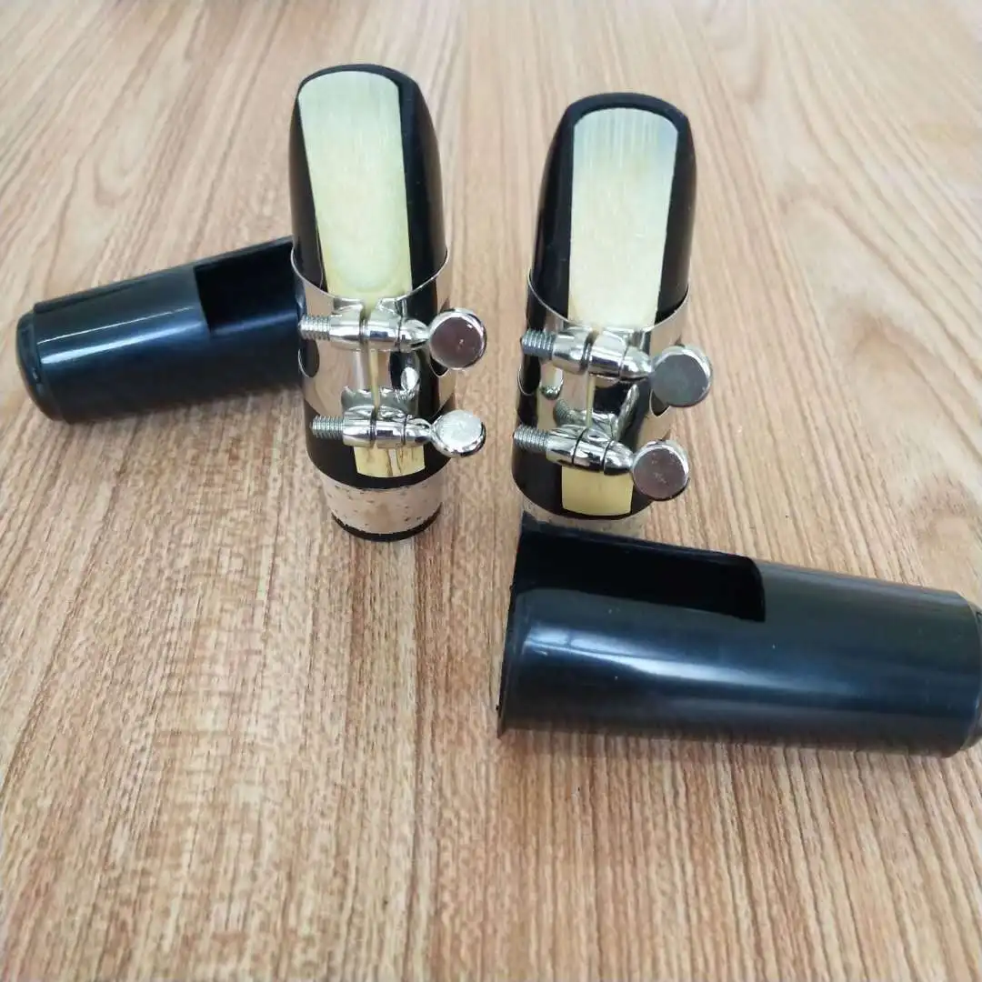 

5 Pcs Bb Clarinet mouthpiece ligature and cap Woodwind accessories