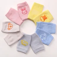 Baby Knee Pads for Girls Boys Summer Solid Color Anti Slip Kid Crawling Safety Floor Sock Leg Knee Protector Accesorios Bebe 5