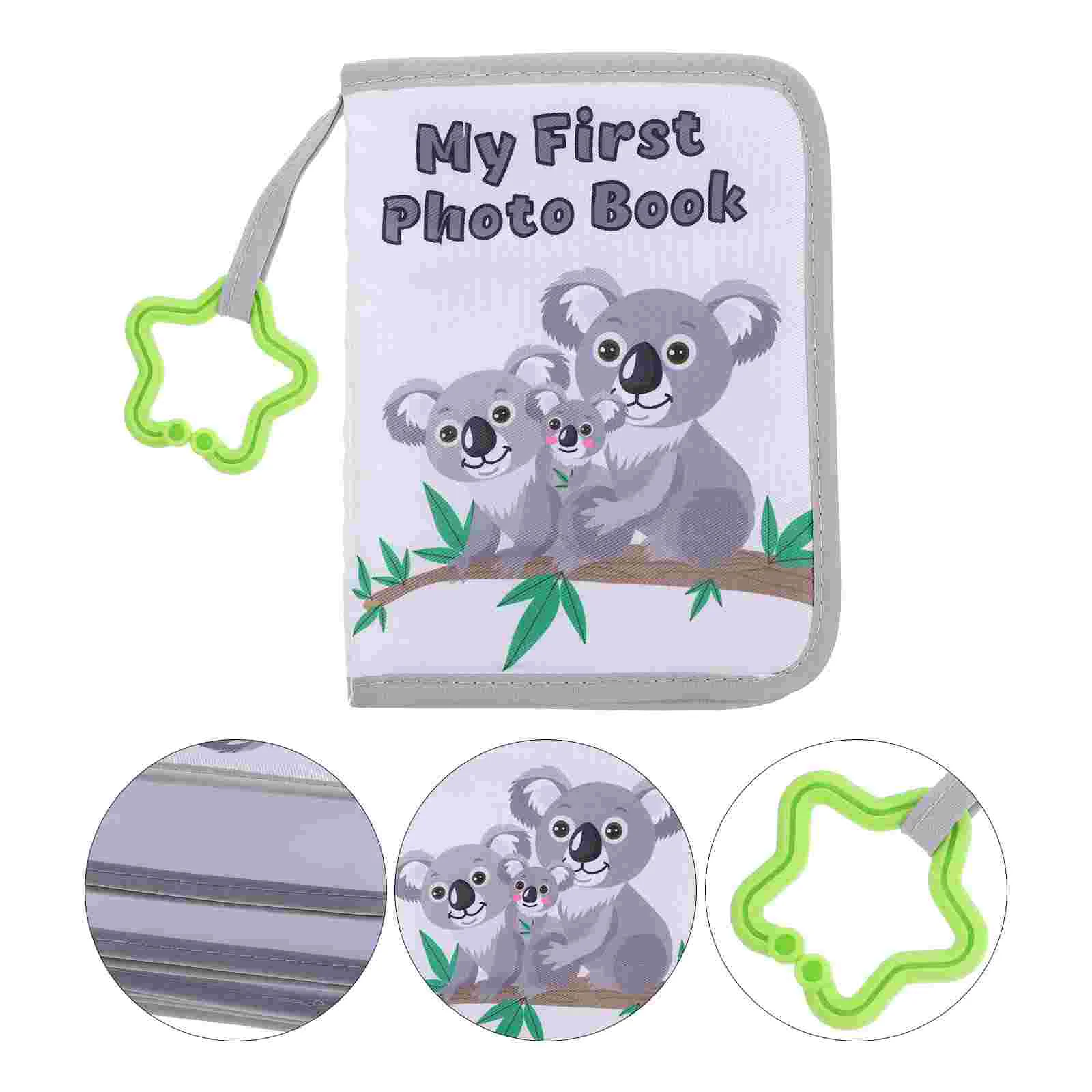 

Baby Photo Album Fabric Infant Keepsake Photocard Holder Baby Memories Collect Book Handmade Photograph Album for Lover Baby