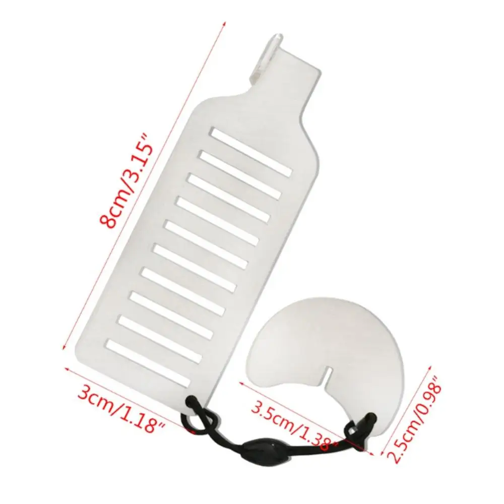Description Picture 3 of item5/6pcs Portable Door Lock Latch For Travel Safety No Drill Manual Hotel Room Jammer Students School Devices For Personal