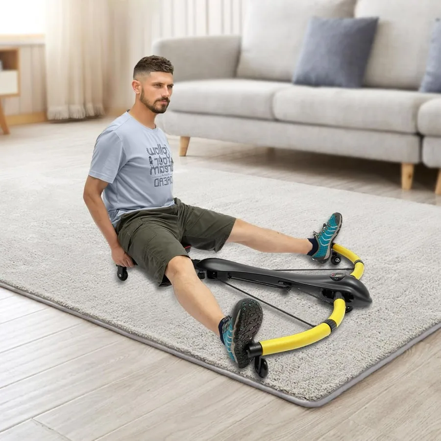 Squat Machine for Home, ab Machine Fitness Exercise Equipment for Abs and Total Body Workout, Body Strength Training Home Gym Fi