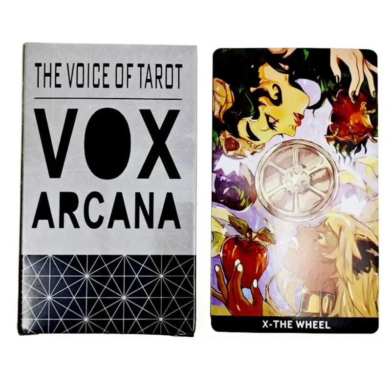 

Tarot Cards Oracle Cards Tarot The Voice Of Tarot Vox Arcana The Sound Of Tarot Tarot Card Deck Games Palying Cards For Party