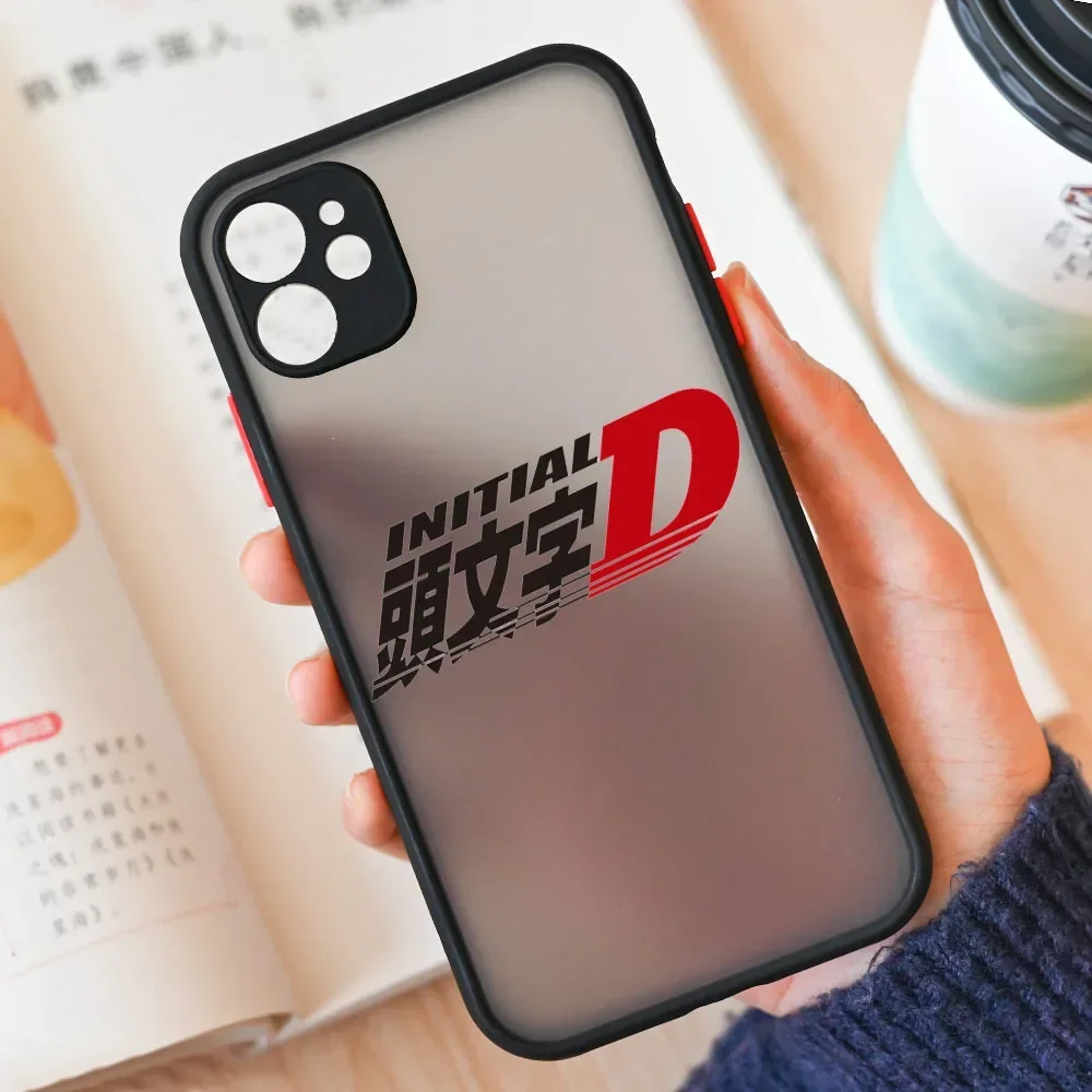 Japan Classic Comic Initial D JDM AE86 Transparent Phone Case - Hard Cover