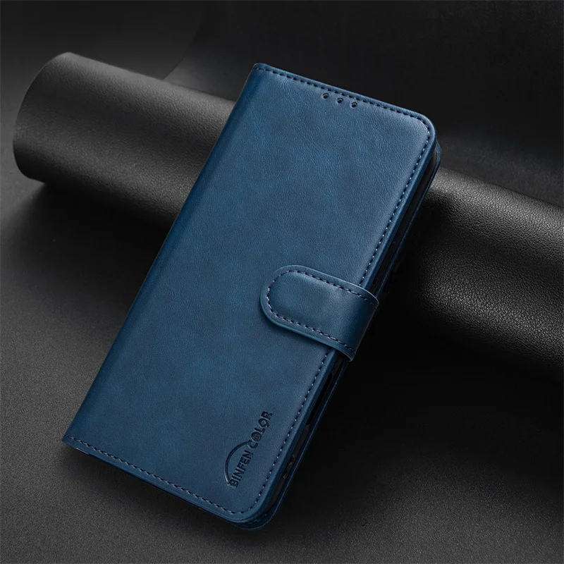 Leather Wallet Flip Phone Case - Stylish and Durable Protection