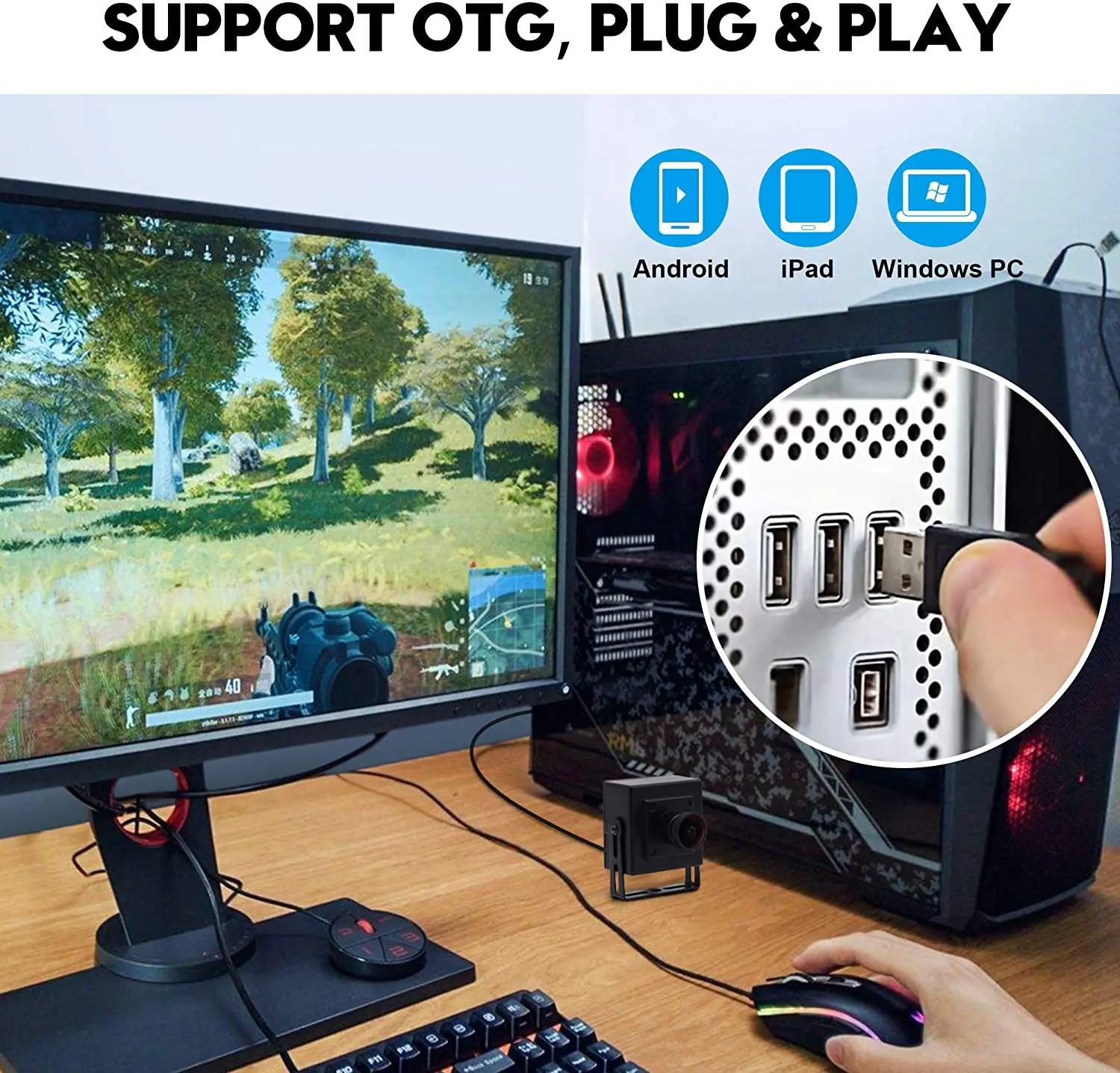 ELP ǰ M12 , 1/3 ġ IMX179 , HD USB ķ, ƮϿ ̴ ̽ , 8MP, 3264X2448