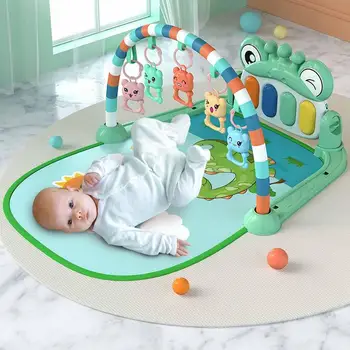 Baby Play Mats Funny Play Piano Tummy Times Toy Jungle Musical Play Mats Early Education Toys For 0 To 3 6 9 12 Months Baby 3