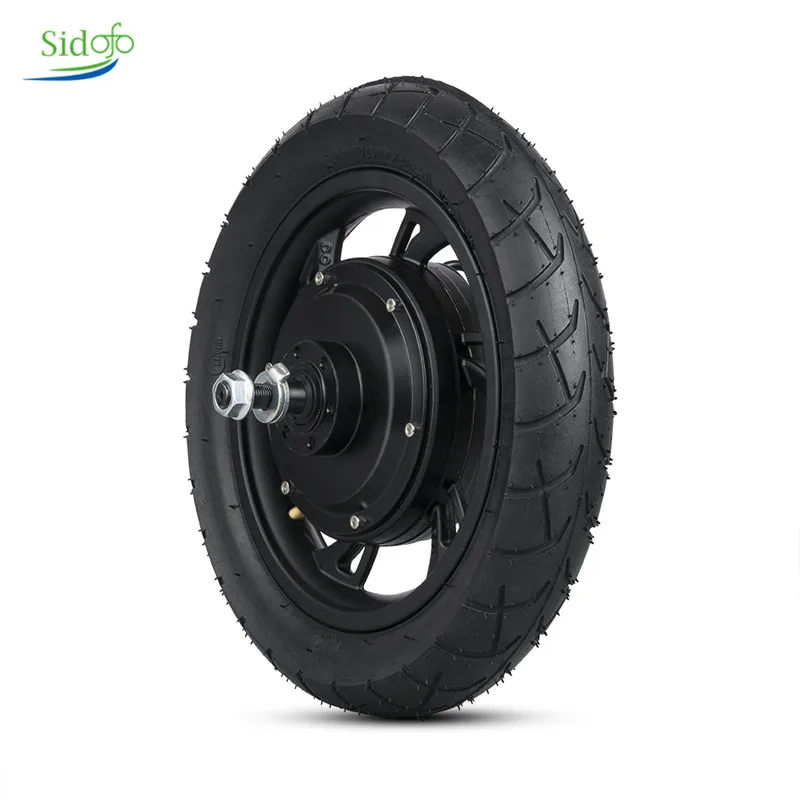 電動自転車用前輪/後輪モーター,DC 12インチ,36V/48V,350W/500W,電動