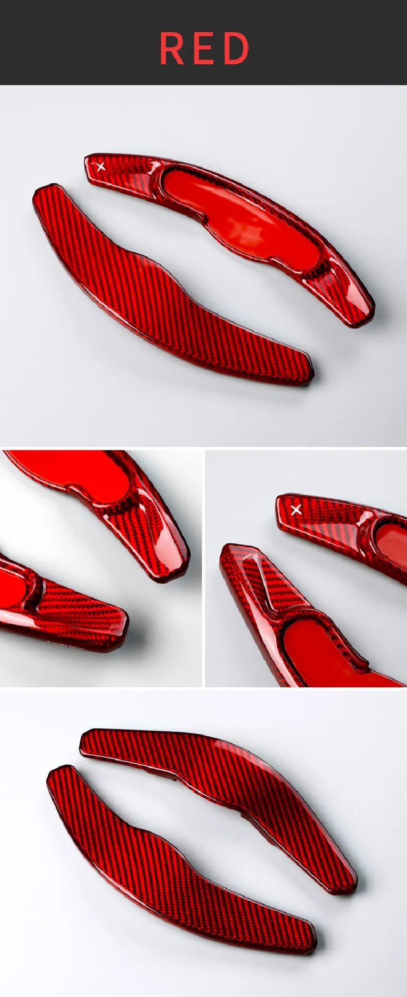 Carbon Fiber Steering Wheel Extension Paddle Shift For MINI Cooper S ONE JCW Clubman MK3 F54 F55 F56 F57 F60 DSG Paddle Shifter