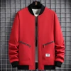 2023 New Spring Jackets Men Baseball Jacket Fashion Casual Coat Jacket Plus Size 6XL 8XL Outdoor Outerwear Solid Color 4