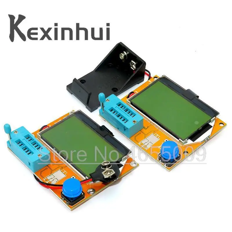 Lcr-T3 12846 Lcd M328 Digital Transistor Tester Tester Retroilluminazione Diodo Triodo Capacità Esr Metro Mos/Pnp/Npn L/C/R