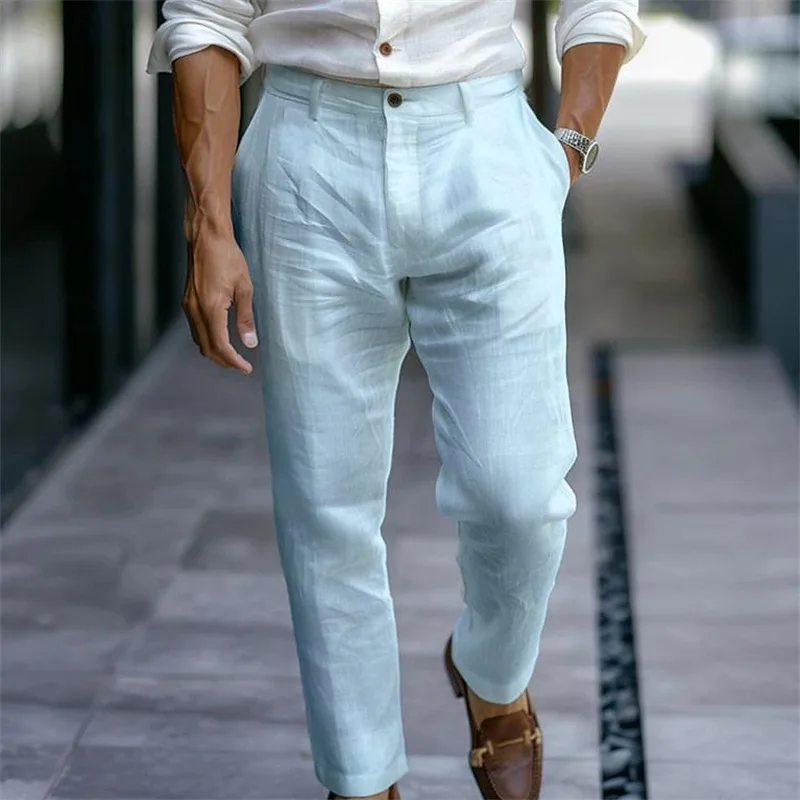 Elegant Linen Trousers