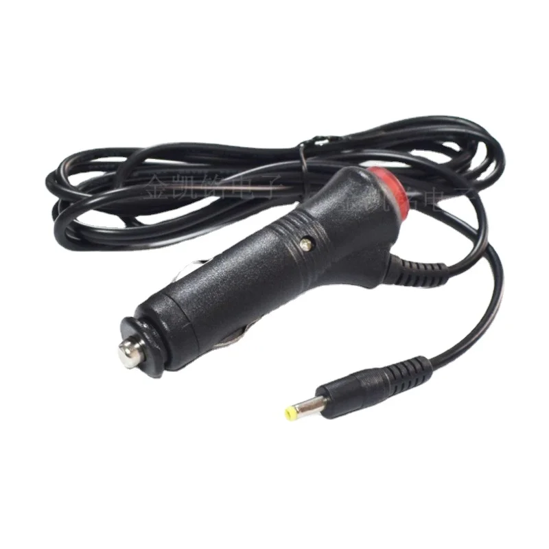 

1m 12V15A Cigarette Lighter Male Cable with 306 Button Switch, Thickened High-Power Pure Copper Car Charger Wire